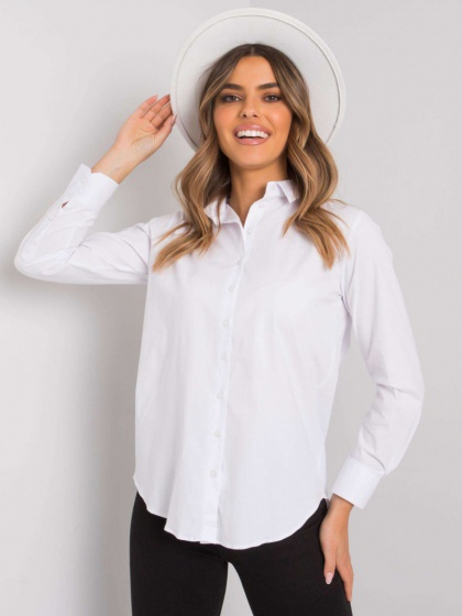 Klasisks sieviešu balts krekls 'Novarra'